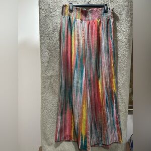 Cato Multicolor Wide Leg Pants